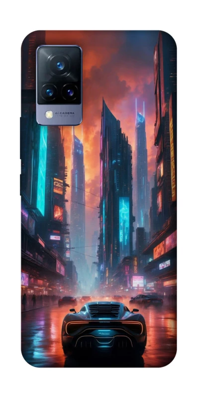 Чохол на Vivo V21 Cyber city фото 1 з 1