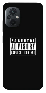 Чохол на Xiaomi Poco M5 Parental Advisory Label фото 1 з 1