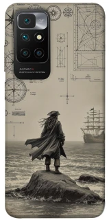 Чехол на Xiaomi Redmi 10 Captain Jack Sparrow фото 1 из 1