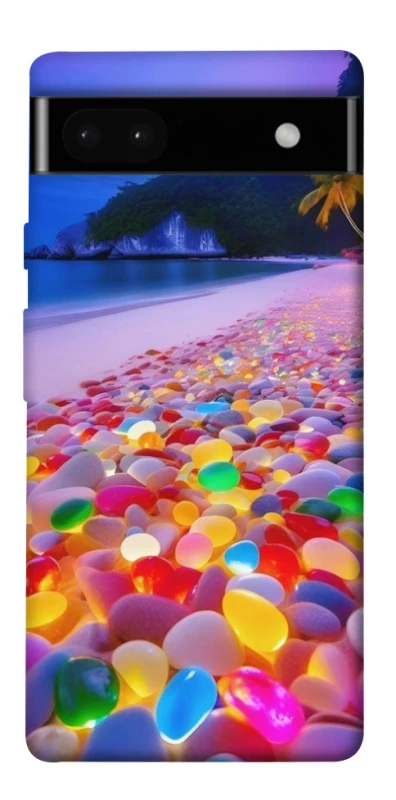 Чохол на Google Pixel 6a Каміння світиться на березі фото 1 з 1