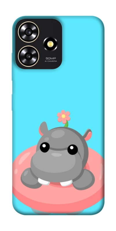 Чохол на ZTE Blade A73 4G Adopt Me Hippo Floatie фото 1 з 1