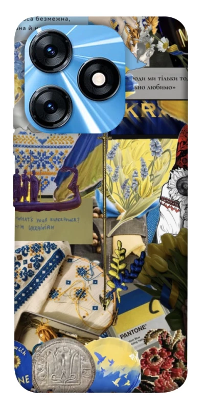 Чохол на TECNO Spark 10 Ukraine style ver.7 фото 1 з 1