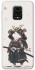 Чохол на Xiaomi Redmi Note 9s / Note 9 Pro / Note 9 Pro Max Samurai Cat Warrior фото 1 з 1