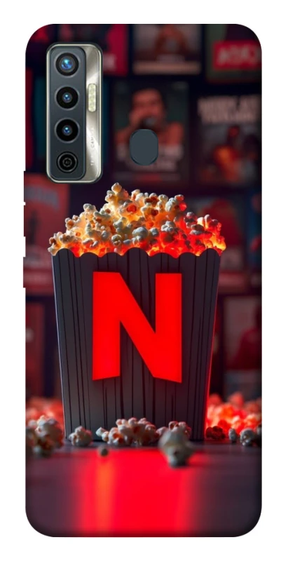 Чохол на TECNO Camon 17 Netflix and popcorn фото 1 з 1