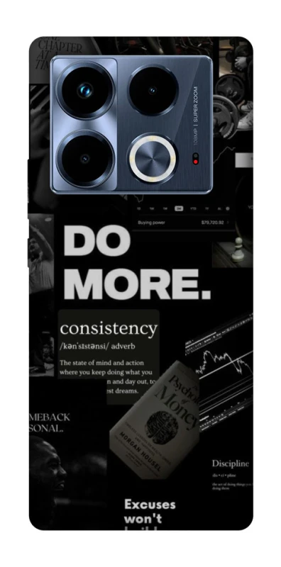 Чохол на Infinix Note 40 4G Do more фото 1 з 1