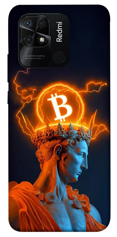Чехол на Xiaomi Redmi 10C Bitcoin God фото 1 из 1