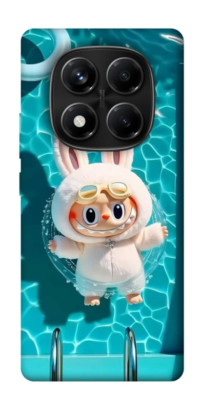 Чохол на Xiaomi Redmi Note 14 Pro 4G Labubu in the pool ver.2 фото 1 з 1