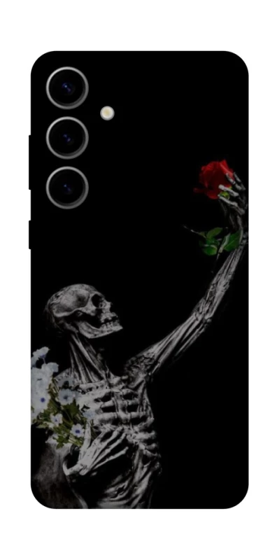 Чехол на Samsung Galaxy S25 Skeleton vs Rose фото 1 из 1