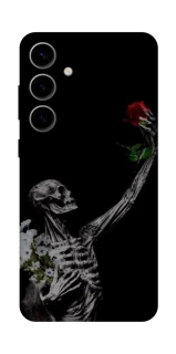 Чехол на Samsung Galaxy S25 Skeleton vs Rose фото 1 из 1
