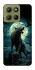 Чехол на Motorola Moto G15 4G Волк под луной фото 1 из 1