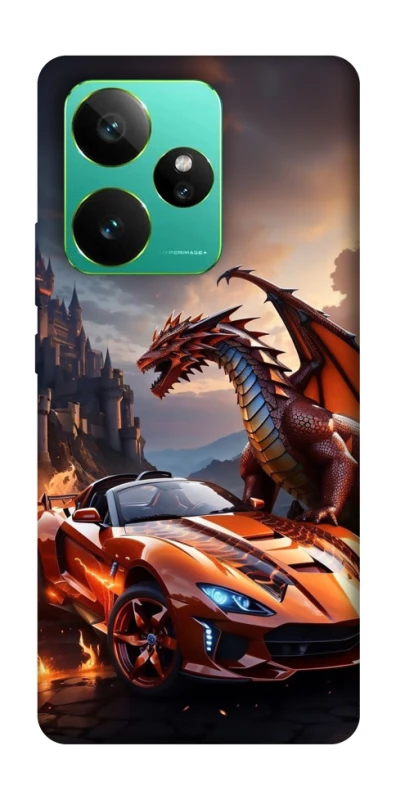 Чохол на Realme GT 7 Сar and dragon фото 1 з 1