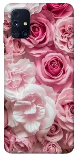 Чохол на Samsung Galaxy M31s Рожеві Квіти фото 1 з 1