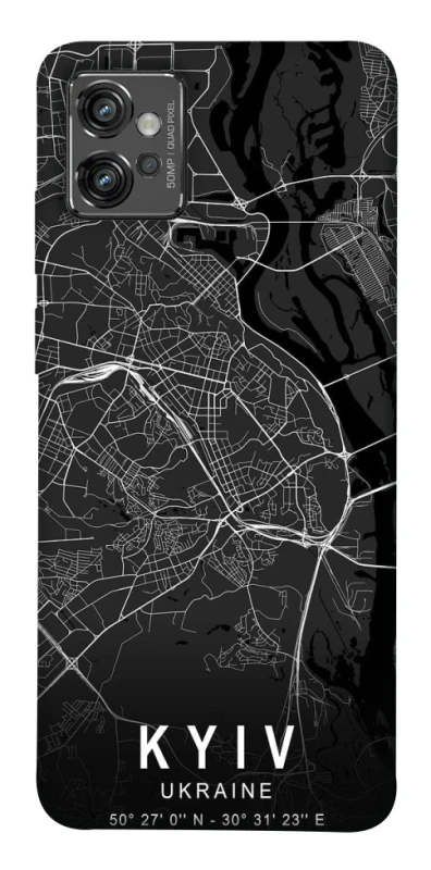 Чохол на Motorola Moto G32 Kyiv map фото 1 з 1