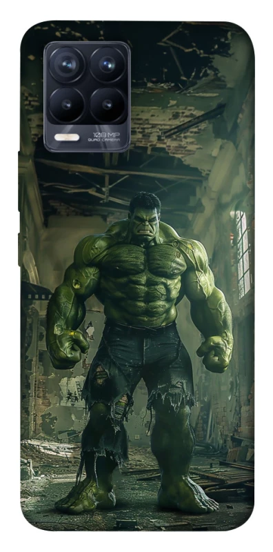 Чехол на Realme 8 Angry Hulk фото 1 из 1