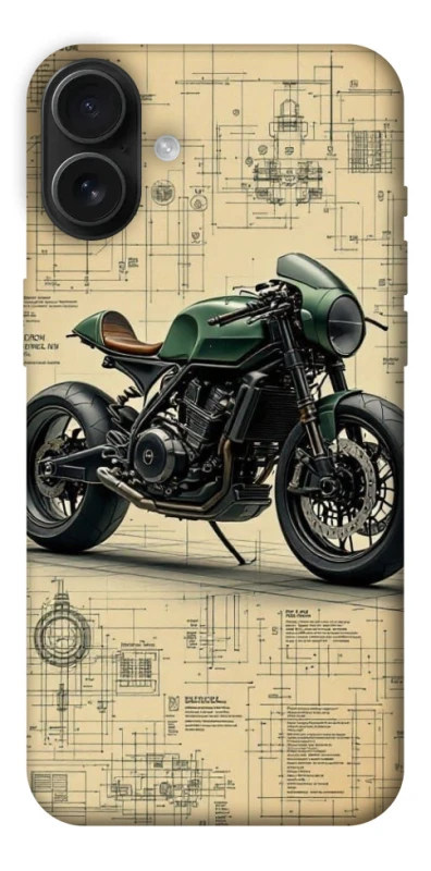 Чохол на Apple iPhone 16 Plus Bike model фото 1 з 1