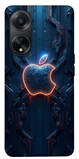 Чехол на Oppo A58 4G Apple logo ver.1 фото 1 из 1