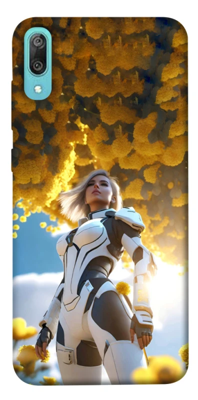 Чохол на Huawei Y6 Pro (2019) Cyber space girl ver.3 фото 1 з 1