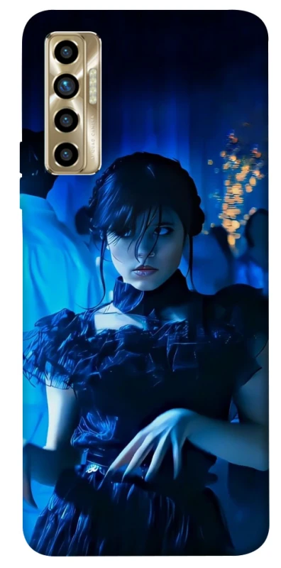 Чехол на TECNO Camon 17P Dark Dance Wednesday фото 1 из 1