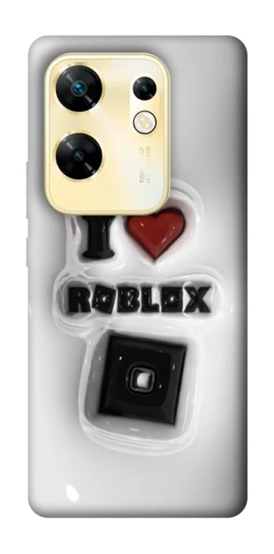 Чохол на Infinix Zero 30 4G I love Roblox фото 1 з 1