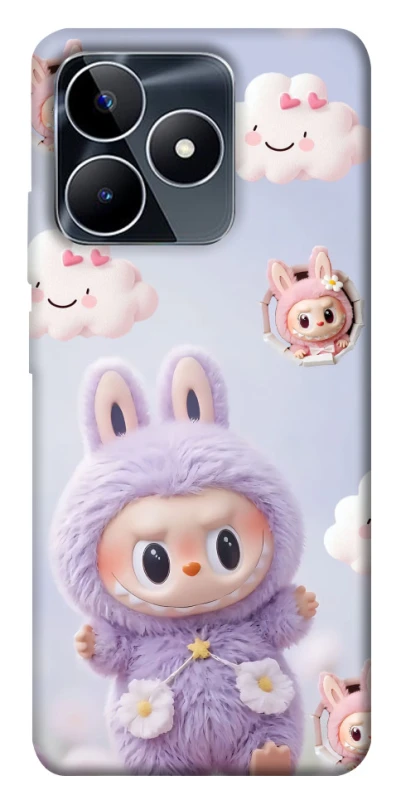 Чохол на Realme C53 Labubu & clouds фото 1 з 1