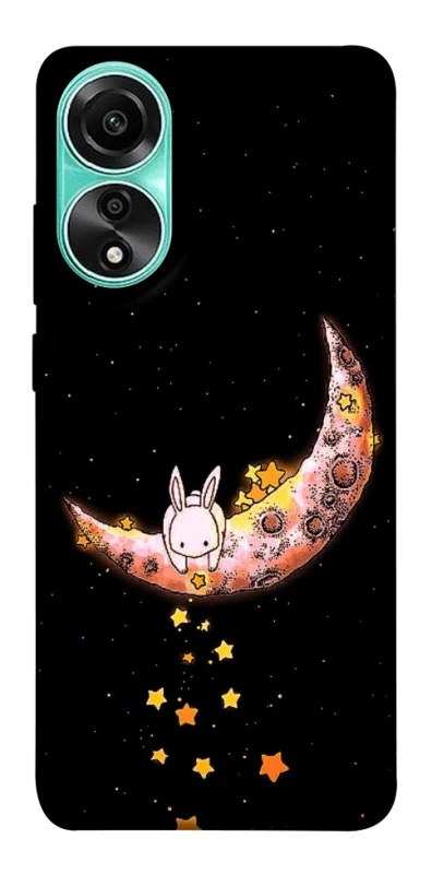 Чехол на Oppo A78 4G Moon rabbit фото 1 из 1