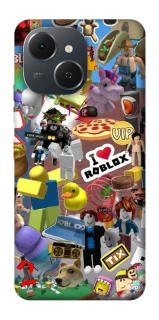 Чохол на TECNO Spark 40C Roblox collage ver.5 фото 1 з 1