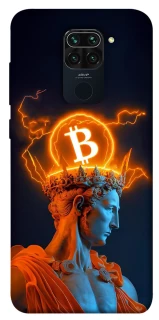 Чехол на Xiaomi Redmi Note 9 / Redmi 10X Bitcoin God фото 1 из 1