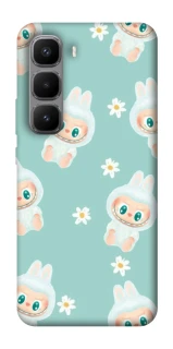 Чохол на Infinix Hot 60 Pro+ Labubu Green фото 1 з 1