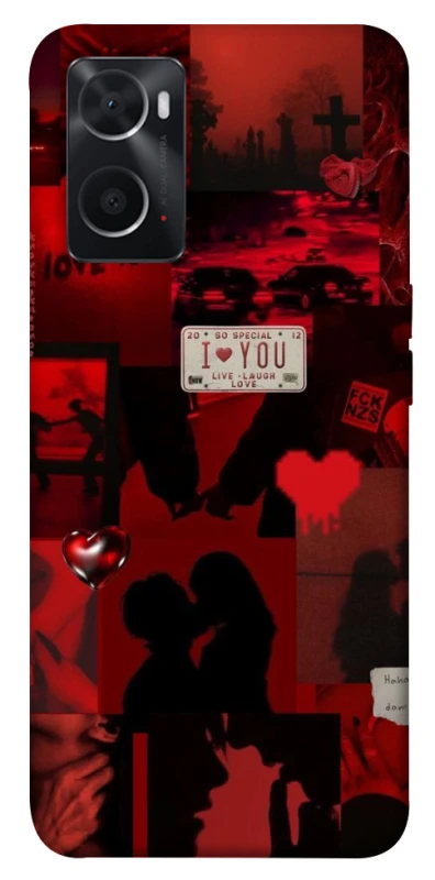 Чохол на Oppo A76 4G Love collage ver.2 фото 1 з 1