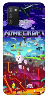 Чехол на Samsung Galaxy A02s Minecraft world фото 1 из 1