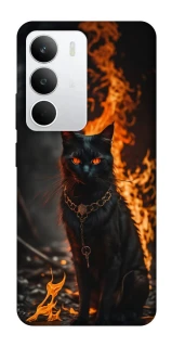 Чохол на Realme C71 Вогняний кіт фото 1 з 1