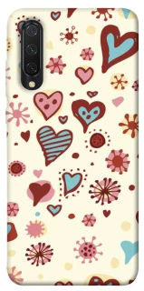 Чохол на Xiaomi Mi CC9 / Mi 9 Lite Pretty hearts фото 1 з 1
