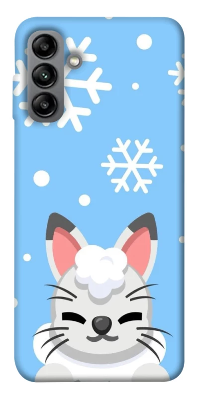 Чохол на Samsung Galaxy A04s Adopt Me Snow Kitty Smile фото 1 з 1