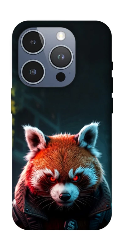 Чохол на Apple iPhone 16 Pro Cyber Red Panda фото 1 з 1