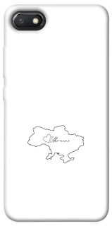 Чохол на Xiaomi Redmi 6A Ukraine map фото 1 з 1