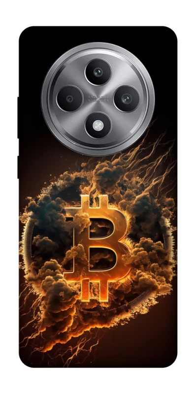 Чехол на Oppo Reno 12 F 4G Smoky Bitcoin фото 1 из 1