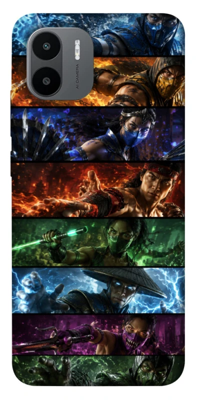 Чехол на Xiaomi Redmi A1+ / Poco C50 / A2+ Mortal Kombat ver.2 фото 1 из 1