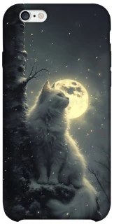 Чехол на Apple iPhone 6/6s (4.7") Кот под луной фото 1 из 1