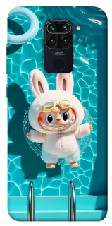 Чехол на Xiaomi Redmi Note 9 / Redmi 10X Labubu in the pool ver.2 фото 1 из 1