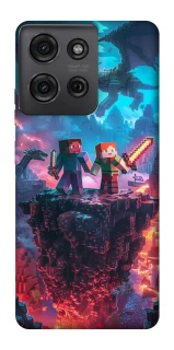 Чохол на Motorola Moto G75 Minecraft v3 фото 1 з 1
