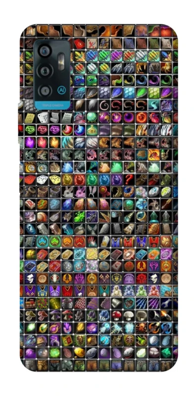 Чехол на ZTE Blade A71 Inventory menu ver.1 фото 1 из 1