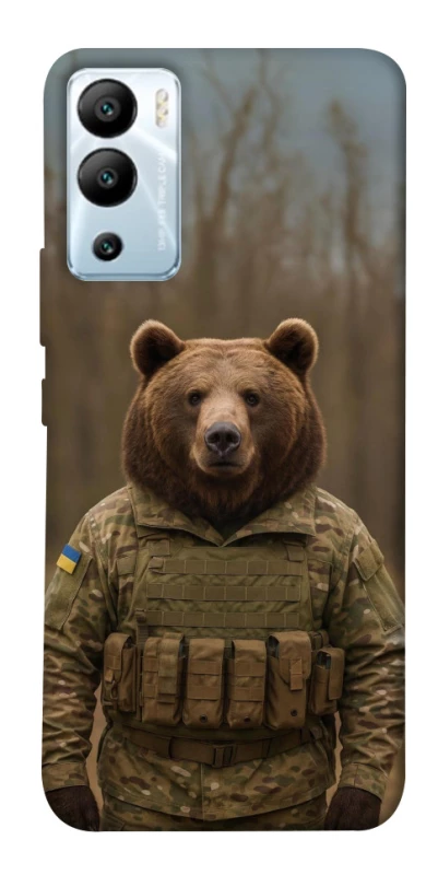Чохол на Infinix Hot 12i Ведмідь захисник фото 1 з 1