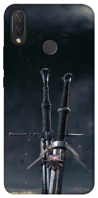 Чохол на Huawei P Smart+ (nova 3i) Мечі Ведьмака фото 1 з 1