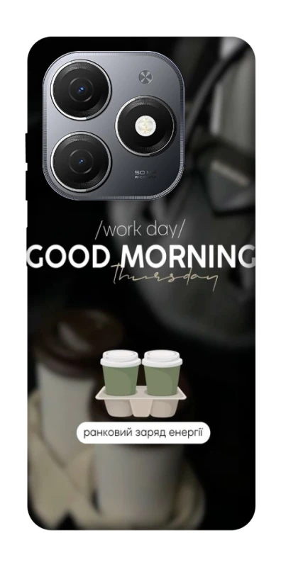 Чехол на TECNO Spark 20 Thursday coffee фото 1 из 1