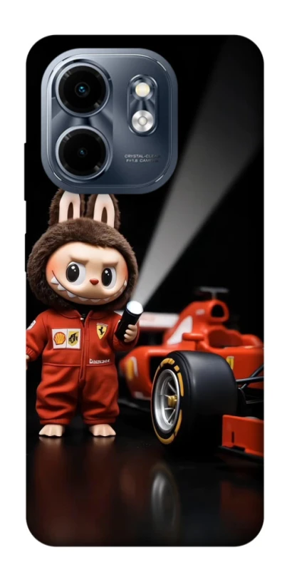 Чехол на Infinix Smart 9 4G / Hot 50i F-1 Labubu фото 1 из 1