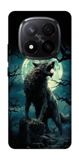 Чохол на Xiaomi Redmi Note 14 Pro+ 5G Вовк під місяцем фото 1 з 1