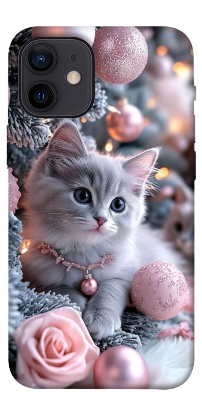 Чохол на Apple iPhone 12 mini (5.4") Christmas Kitty фото 1 з 1