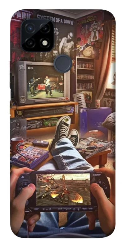 Чехол на Realme C12 Retro style v4 фото 1 из 1