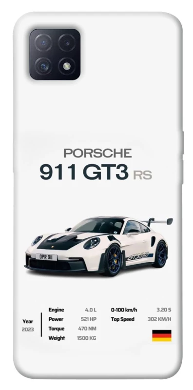 Чохол на Oppo A72 5G / A73 5G Porsche 911 GT3 фото 1 з 1