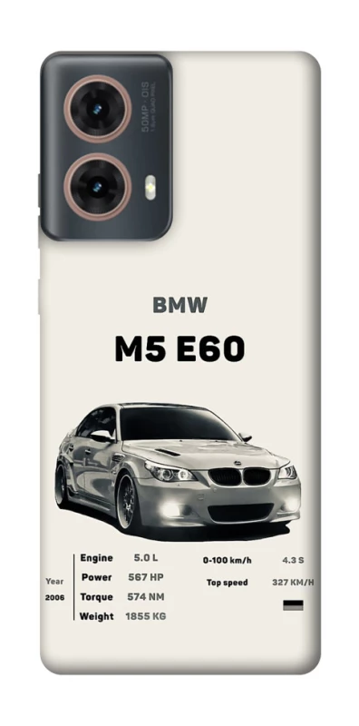 Чехол на Motorola Moto G85 BMW M5 E60 фото 1 из 1